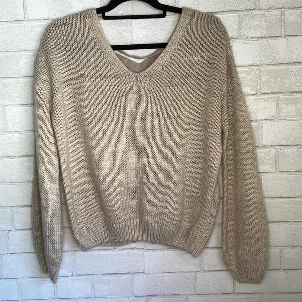 Francesca’s- Alya pullover knit sweater